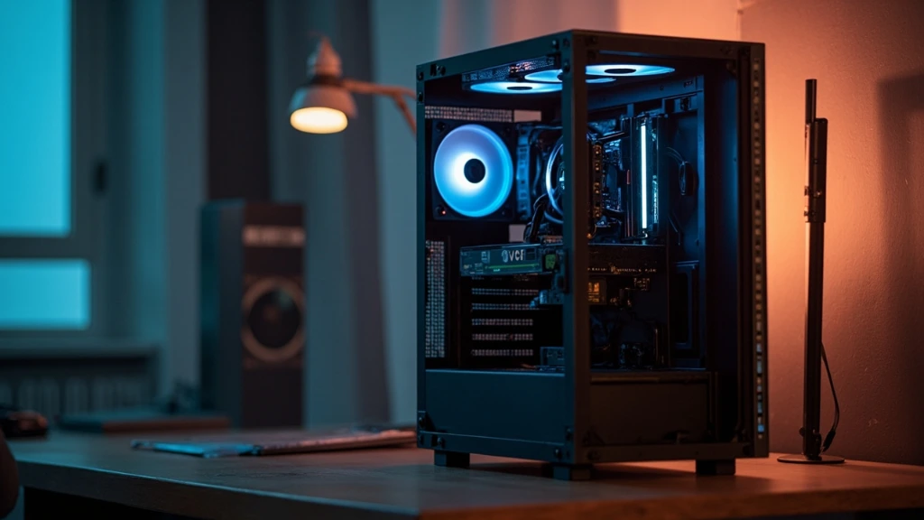 RTX 4060 mid-range test rig on a desk.